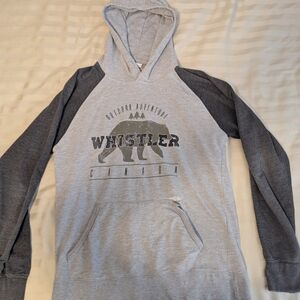 NFL Gray and Dark Gray Men's Hoodie